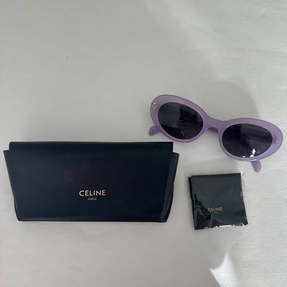 Lilac Celine Sunglasses - Picture 1 of 6
